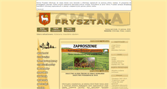 Desktop Screenshot of frysztak.pl