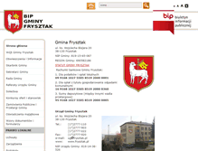 Tablet Screenshot of bip.frysztak.pl